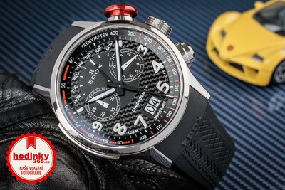 Edox Chronorally Quartz Chronograph 38001 TIN NRO3