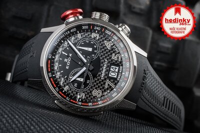 Edox Chronorally Quartz Chronograph 38001 TIN NRO3
