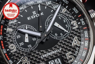 Edox Chronorally Quartz Chronograph 38001 TIN NRO3