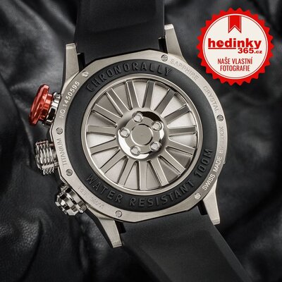 Edox Chronorally Quartz Chronograph 38001 TIN NRO3