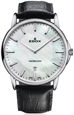 Edox Les Bémonts Slim Line Date Quart 56001 3 NAIN