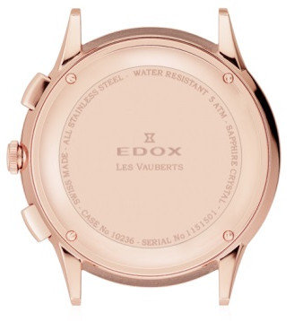 Edox Les Vauberts Quartz Chronograph 10236 37RC BEIR