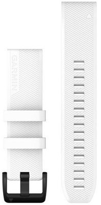 Silikonový řemínek Garmin 22mm (pro Garmin Fenix 8/7/6 (47mm), Epix 2 aj.), bílý, QuickFit, 010-12901-01