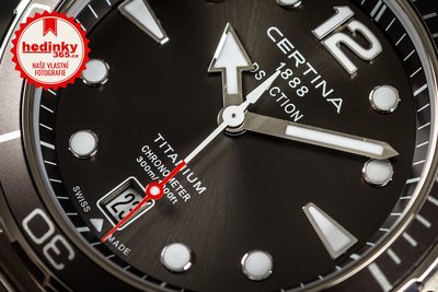 Certina DS Action Gent Quartz COSC Chronometer Titanium C032.451.44.087.00