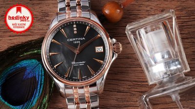 Certina DS Action Lady Quartz Precidrive COSC Chronometer Diamonds C032.051.22.126.00