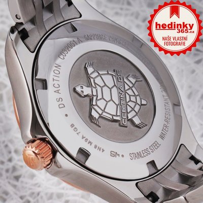 Certina DS Action Lady Quartz Precidrive COSC Chronometer Diamonds C032.051.22.126.00