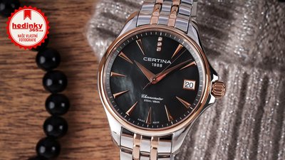 Certina DS Action Lady Quartz Precidrive COSC Chronometer Diamonds C032.051.22.126.00
