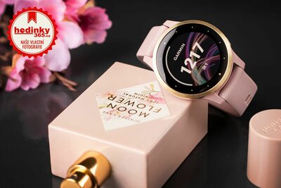 Garmin Vívoactive 4S LightGold/Pink Band