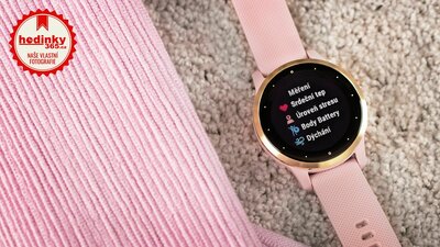 Garmin Vívoactive 4S LightGold/Pink Band