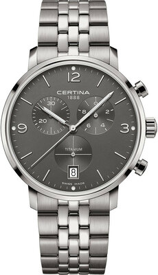 Certina DS Caimano Chronograph Quartz Precidrive Titanium C035.417.44.087.00