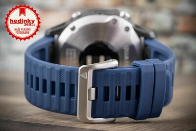 Garmin Quatix 6 PRO Glass Silver/Blue Band
