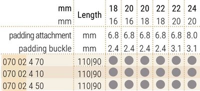 Kožený řemínek Hirsch Navigator 07002450-2, černý, teletina, délka L