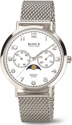 Boccia Titanium Royce Moon Phase 3612-04