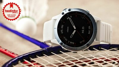 Garmin Fenix 6 PRO Solar, Titanium Blue/White Band