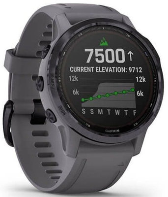 Garmin Fenix 6S PRO Solar, Amethyst/Shale Band (MAP/Music)