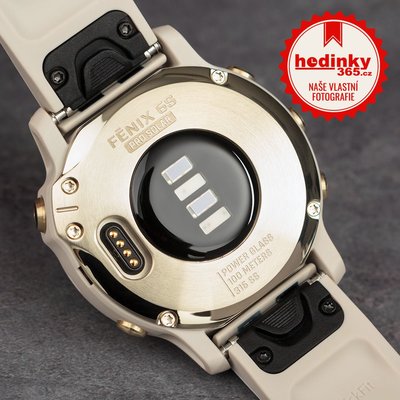 Garmin Fenix 6S PRO Solar, LightGold/Sand Band (MAP/Music)