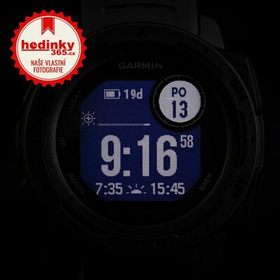 Garmin Instinct Solar Graphite Black Optic