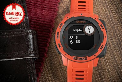 Garmin Instinct Solar Red Optic