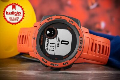 Garmin Instinct Solar Red Optic
