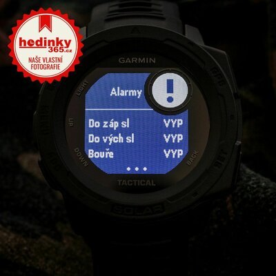 Garmin Instinct Solar Tactical Black Optic
