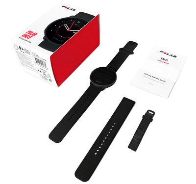 Polar Unite Black, velikost S-L (+ náhradní řemínek)