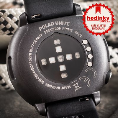 Polar Unite Black, velikost S-L (+ náhradní řemínek)