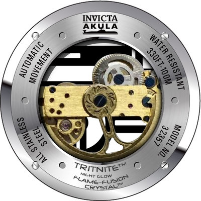 Invicta Akula Automatic Skeleton, 52mm 32357