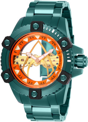 Invicta DC Comics Mechanical Skeleton 26845 Aquaman Limited Edition 4000pcs