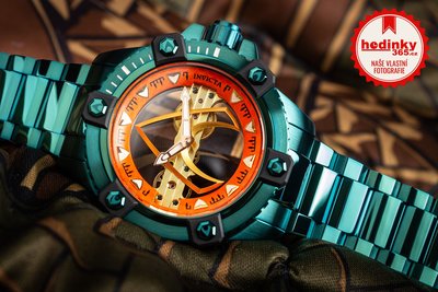 Invicta DC Comics Mechanical Skeleton 26845 Aquaman Limited Edition 4000pcs