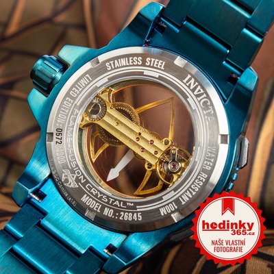 Invicta DC Comics Mechanical Skeleton 26845 Aquaman Limited Edition 4000pcs