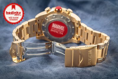 Invicta Marvel Men Quartz 33313 Ironman Limited Edition 4000pcs