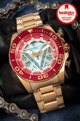 Invicta Marvel Men Quartz 33313 Ironman Limited Edition 4000pcs