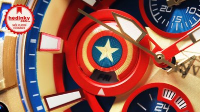 Invicta Marvel Quartz 44mm 27019 Captain America Limited Edition 4000pcs