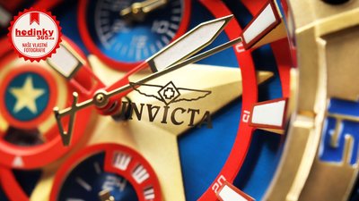 Invicta Marvel Quartz 44mm 27019 Captain America Limited Edition 4000pcs