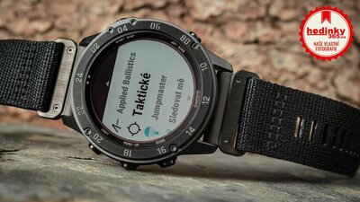 Garmin Tactix Delta PRO Solar Sapphire Ballistics Edition (+ náhradní řemínek)
