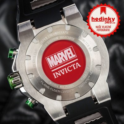 Invicta Marvel Men Quartz Chronograph 25985 Hulk Limited Edition 3000pcs