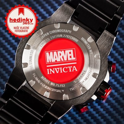 Invicta Marvel Quartz 52mm Chronograph 25782 Spider-Man Limited Edition 3000pcs