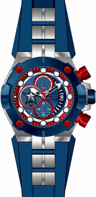 Invicta Marvel Quartz Chronograph 30313 Captain America Limited Edition 3000pcs