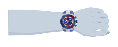 Invicta Marvel Quartz Chronograph 30313 Captain America Limited Edition 3000pcs