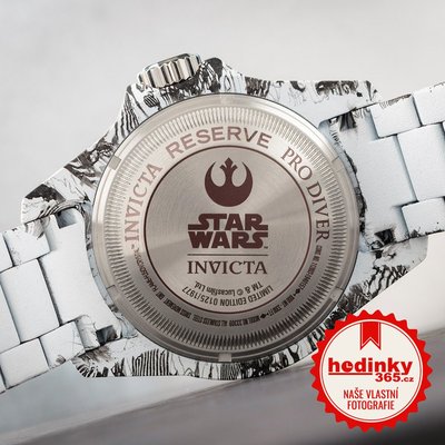 Invicta Star Wars Quartz 52mm GMT 33309 Rebel Alliance Limited Edition 1977pcs
