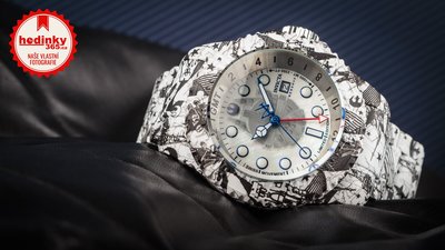 Invicta Star Wars Quartz 52mm GMT 33309 Rebel Alliance Limited Edition 1977pcs