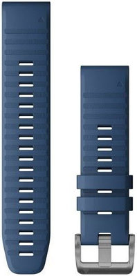 Silikonový řemínek Garmin 22mm (pro Garmin Fenix 8/7/6 (47mm), Epix 2 aj.), modrý V6, QuickFit