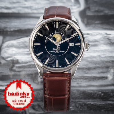 Ball Trainmaster Automatic Moon Phase NM3082D-LLFJ-BK