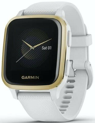 Garmin Venu Sq, LightGold/White Band (II. Jakost)