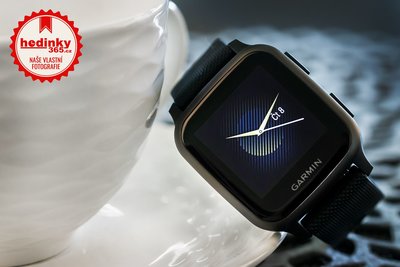 Garmin Venu Sq Music, Slate/Black Band