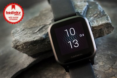 Garmin Venu Sq Music, Slate/Black Band