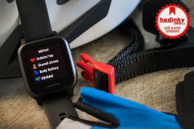 Garmin Venu Sq Music, Slate/Black Band