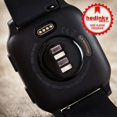 Garmin Venu Sq Music, Slate/Black Band