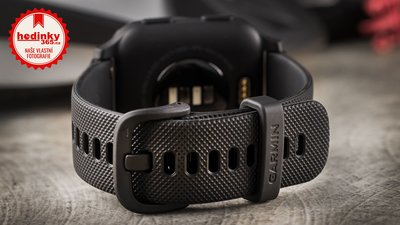 Garmin Venu Sq Music, Slate/Black Band