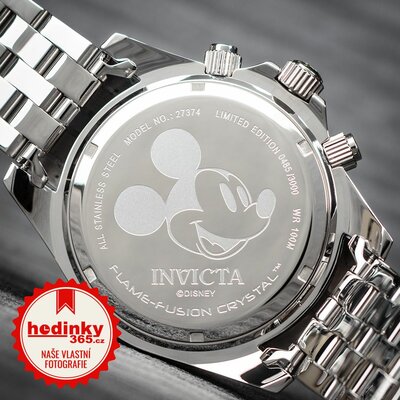 Invicta Disney Quartz Chronograph 27374 Mickey Mouse Limited Edition 3000pcs